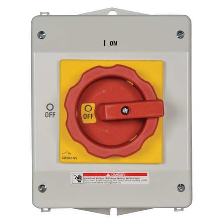 Nonfusible, Safety Switch, Heavy Duty, 600 V, 3PST MPN:3LD25651GP530US2