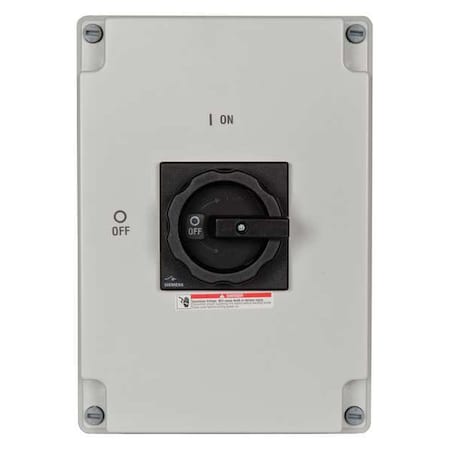 Nonfusible, Safety Switch, Heavy Duty, 600 V, 3PST MPN:3LD28660TB510US2
