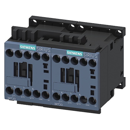 IEC Power Contactor, Reversing, 24VAC MPN:3RA23168XB301AB0