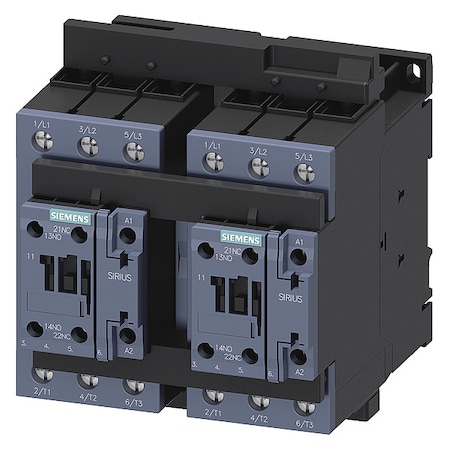IECPowerContactor, Reversing, 110/120VAC MPN:3RA23358XB301AK6
