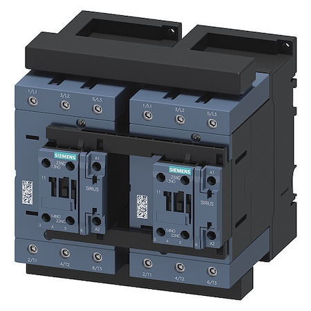 IEC Magnetic Contactor, 2NC, 110V-120V AC, 3 P, Reversing, Screw MPN:3RA23468XB301AK6