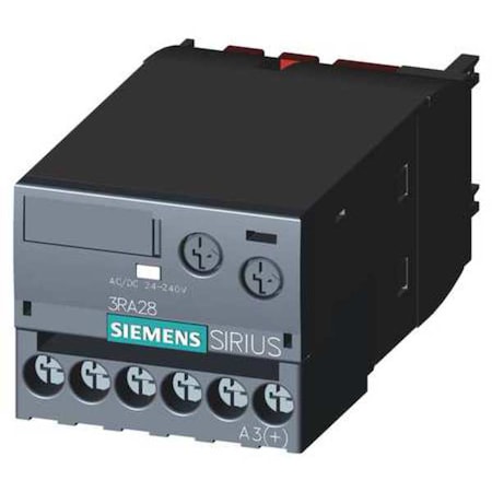 Timing Relay, On Delay, 24-240V AC/DC MPN:3RA28111CW10