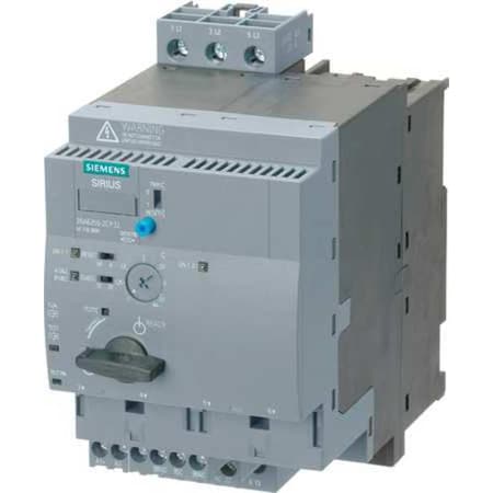 Reversing IEC Magnetic Motor Starter, No Enclosure NEMA Rating, 24V AC/DC, 3 Poles, 2NO MPN:3RA6250-1CB32