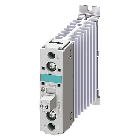Solid State Relay, 1 Phase, Screw Clamp, DIN Rail MPN:3RF2320-1AA02