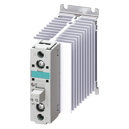 Solid State Relay, 1 Phase, Screw Clamp, DIN Rail MPN:3RF2330-1AA24