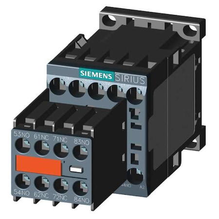 IEC ControlRelay, 6NO/2NC, 120VAC, 10Aand6A MPN:3RH22621AK60
