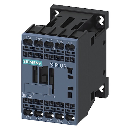 IEC PowerContactor, Non-Reversing, 24VDC MPN:3RT20152BB42