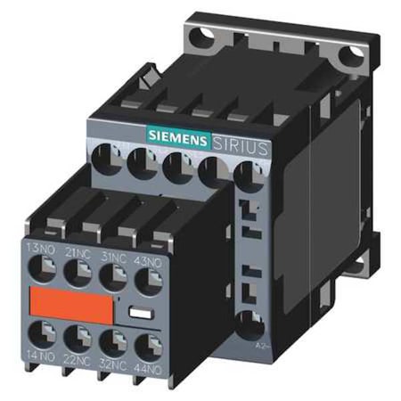 IEC Magnetic Contactor, 2NC/2NO, 24V DC, 3 P, Non-Reversing, Screw MPN:3RT20161BB443MA0