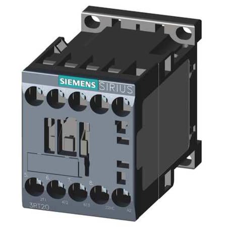 IEC Magnetic Contactor, 1NC, 24V AC, 3 P, Non-Reversing, Screw MPN:3RT20181AB02