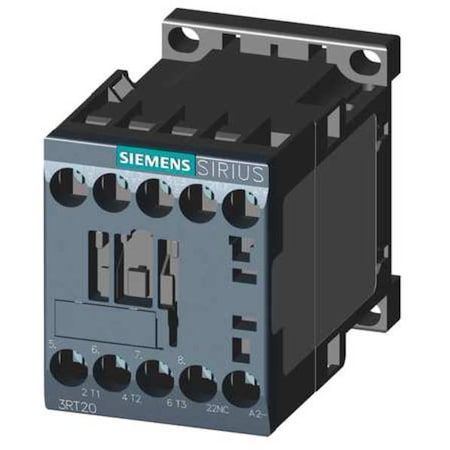 IEC Magnetic Contactor, 1NC, 24V DC, 3 P, Non-Reversing, Screw MPN:3RT20181BB42