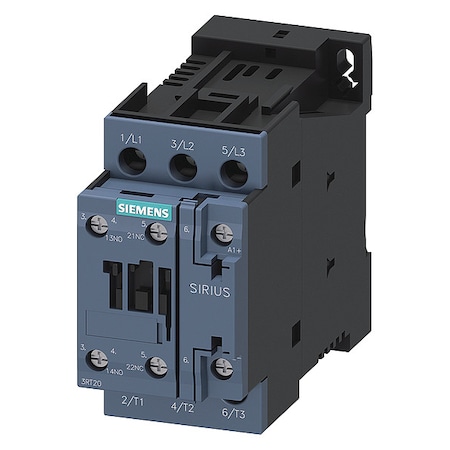 IEC PowerContactor, Non-Reversing, 24VDC MPN:3RT20241FB40
