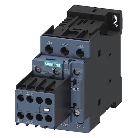 IEC PowerContactor, Non-Reversing, 24VDC MPN:3RT20251BB44