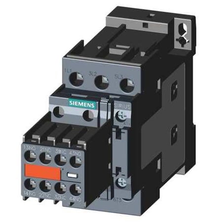 IEC Magnetic Contactor, 2NC/2NO, 110V-120V AC, 3 P, Non-Reversing, Screw MPN:3RT20281AK643MA0