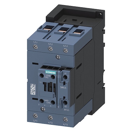 IEC Magnetic Contactor, 1NC/1NO, 220V-240V AC, 3 P, Non-Reversing, Screw MPN:3RT20461AP60