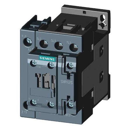 IEC Magnetic Contactor, 1NC/1NO, 24V AC, 4 P, Non-Reversing, Screw MPN:3RT23251AC20