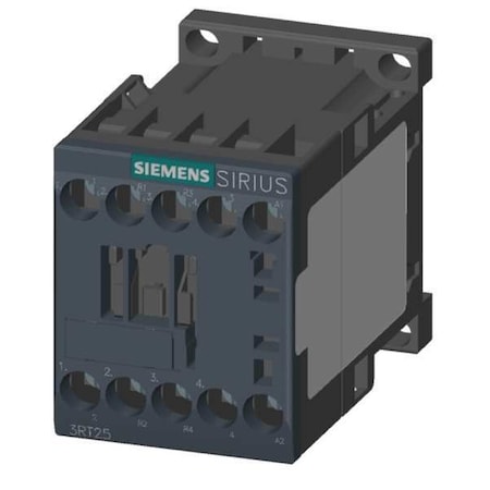 IEC Magnetic Contactor, No Auxiliary Contacts, 24V AC, 4 P, Non-Reversing, Screw MPN:3RT25161AB00