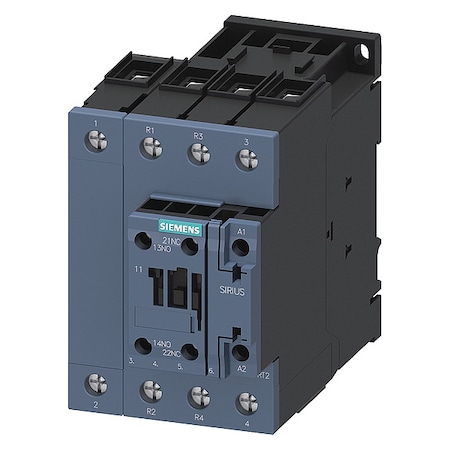 IECPowerContactor, NoReversing, 110/120VAC MPN:3RT25351AK60