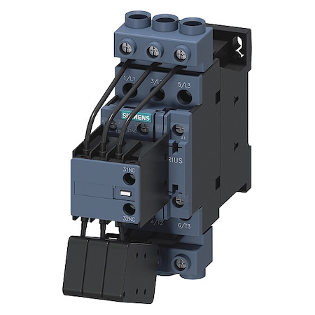 IECPowerContactor, Non-Reversing, 230VAC MPN:3RT26281AP05