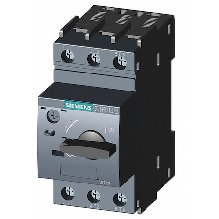 Manual Motor Starter, Not Applicable, 3 P, 3 Phase, Selector Switch, 0.50 A MPN:3RV20110FA10