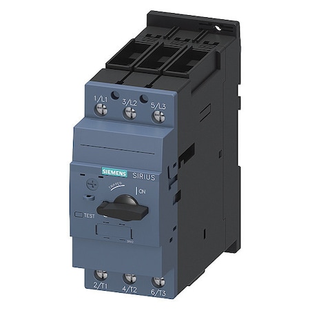 Manual Motor Starter, Not Applicable, 3 P, 3 Phase, Selector Switch, 45 A MPN:3RV20314VA10