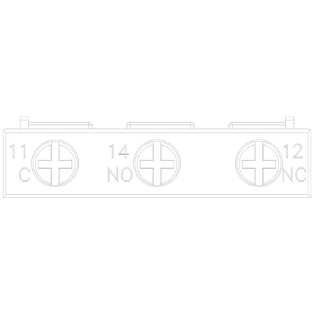 Transverse Contact Block For 3RV2, 1CO MPN:3RV29011G