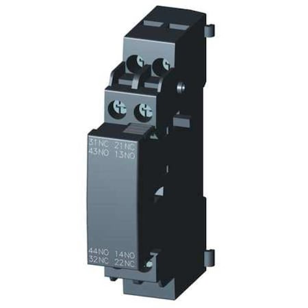 Lateral Contact Block For 3RV2, 2NC, 2NO MPN:3RV29011J
