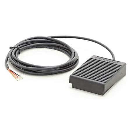 FootSwtch, Gry, Aluminum, 2NO/2NC, Momentary MPN:3SE29031AB20