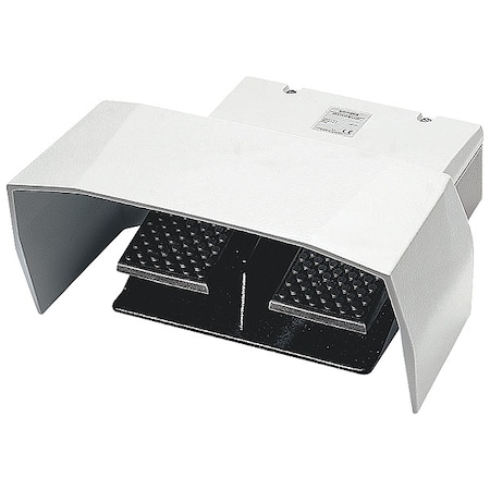 FootSwtch, Gry, Aluminum, 1NO/1NC, Momentary MPN:3SE29320AA20