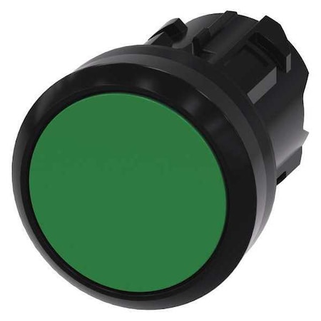 Push Button Operator, Green, Plastic Bezel MPN:3SU1000-0AA40-0AA0