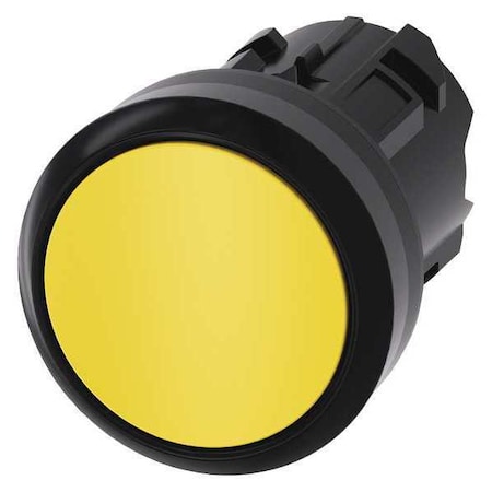 Push Button Operator, Yllw, Plastic Bezel MPN:3SU1000-0AB30-0AA0