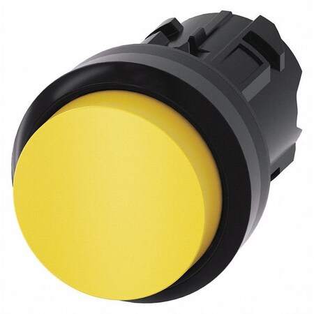 ExtendedPushButton, Yellow, Non-Illum, 22mm MPN:3SU1000-0BB30-0AA0