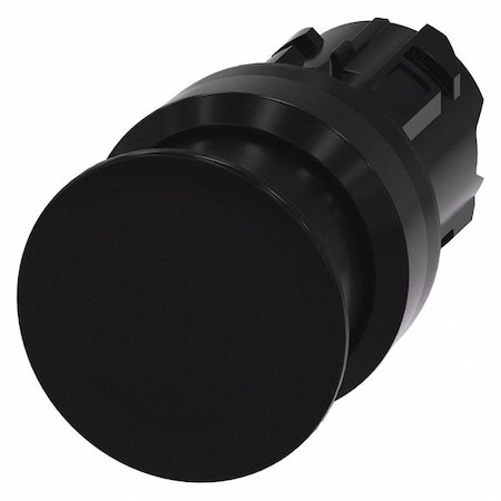 Push Button Operator, Black, Plastic Bezel MPN:3SU1000-1AD10-0AA0