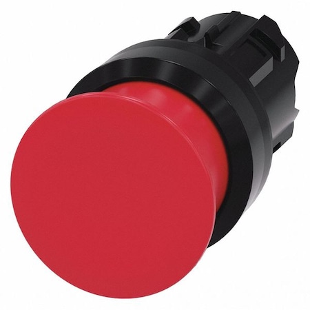MushroomHeadPushButton, Red, NonIllum, 22mm MPN:3SU1000-1AD20-0AA0