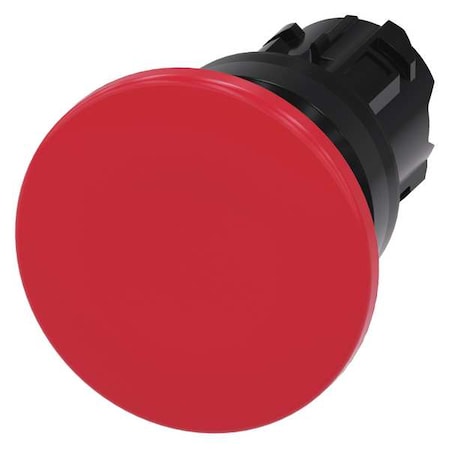 MushroomHeadPushButton, Red, NonIllum, 22mm MPN:3SU1000-1BD20-0AA0