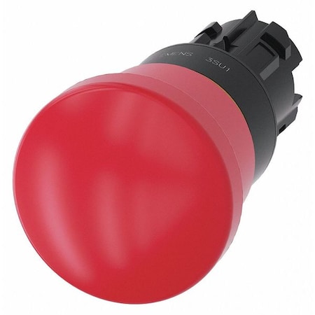 MushroomHeadPushButton, Red, NonIllum, 22mm MPN:3SU1000-1HA20-0AA0