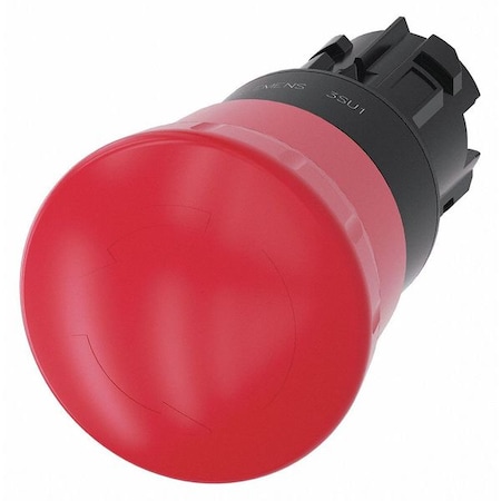 MushroomHeadPushButton, Red, NonIllum, 22mm MPN:3SU1000-1HB20-0AA0