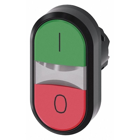 Push Button Operator, Flush, Momentary Action, Not Applicable Release, Non-Illuminated MPN:3SU1000-3AB42-0AK0
