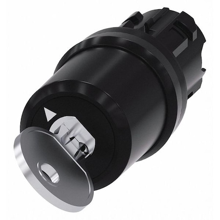 Selector Switch Operator, 22mm Sz, No Cam MPN:3SU1000-5BC01-0AA0