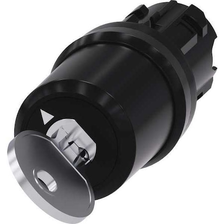 Selector Switch Operator, 22mm Sz, No Cam MPN:3SU1000-5BF01-0AA0