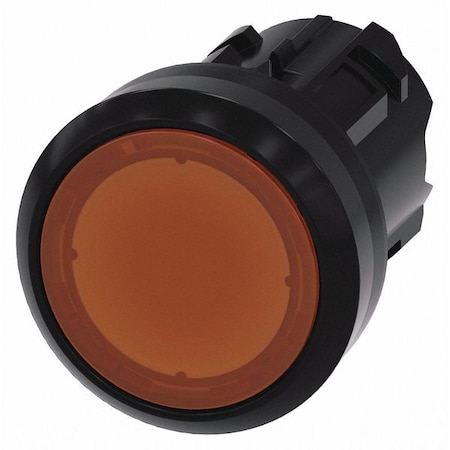 Illuminated Push Button Operator, 22 mm, Amber MPN:3SU1001-0AB00-0AA0