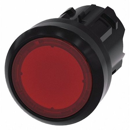 Illuminated Push Button Operator, 22 mm, Red MPN:3SU1001-0AB20-0AA0