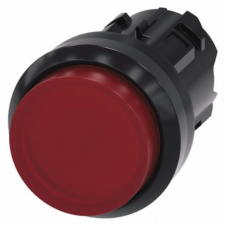 Push Button Operator, Extended, Momentary Action, Not Applicable Release, Illuminated, Red MPN:3SU1001-0BB20-0AA0