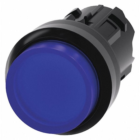 Illuminated Push Button Operator, 22 mm, Blue MPN:3SU1001-0BB50-0AA0