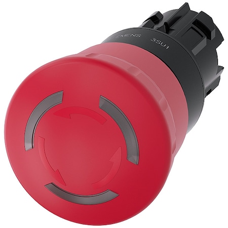 Emergency Stop Mushroom Pushbutton MPN:3SU10011HB200AA0