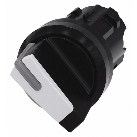 ShortHandSelectSwtch, Illum, Wht, 2Pos, 22mm MPN:3SU1002-2BC60-0AA0
