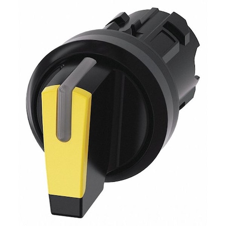 ShortHandSelectSwtch, Illum, Ylw, 3Pos, 22mm MPN:3SU1002-2BL30-0AA0