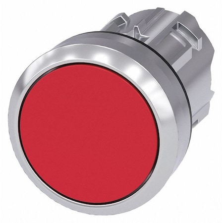 Push Button Operator, Red, Metal Bezel MPN:3SU1050-0AA20-0AA0