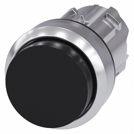 ExtendedPushButton, Black, Non-Illum, 22mm MPN:3SU1050-0BB10-0AA0