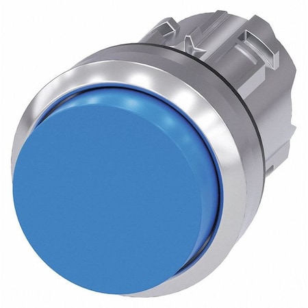 Extended Push Button, Blue, Non-Illum, 22mm MPN:3SU1050-0BB50-0AA0