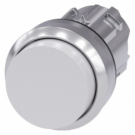 ExtendedPushButton, White, Non-Illum, 22mm MPN:3SU1050-0BB60-0AA0